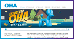 Desktop Screenshot of oha.ch